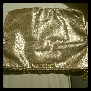 New Victoria's Secret Gold Sequin Purse/Makeup Bag